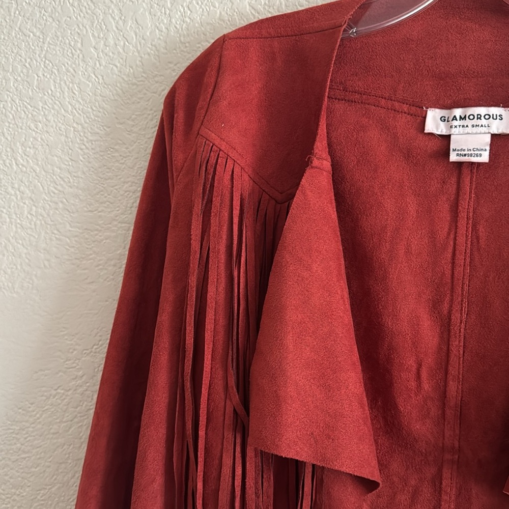 Fringe Waterfall Jacket - image 3